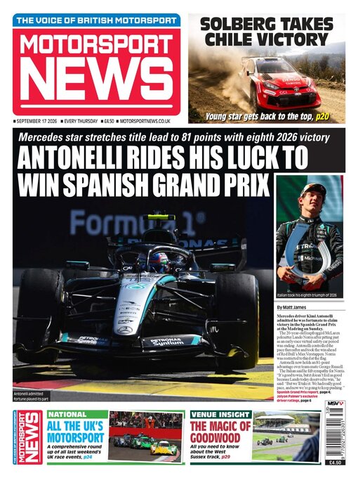 Cover image for Motorsport News